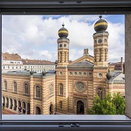 Breathless Panorama Synagogue Elegant Attic Free Parking Reservation Needed Budapest Exterior foto