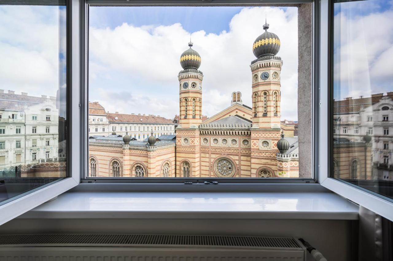 Breathless Panorama Synagogue Elegant Attic Free Parking Reservation Needed Budapest Exterior foto
