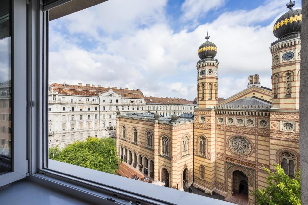 Breathless Panorama Synagogue Elegant Attic Free Parking Reservation Needed Budapest Exterior foto